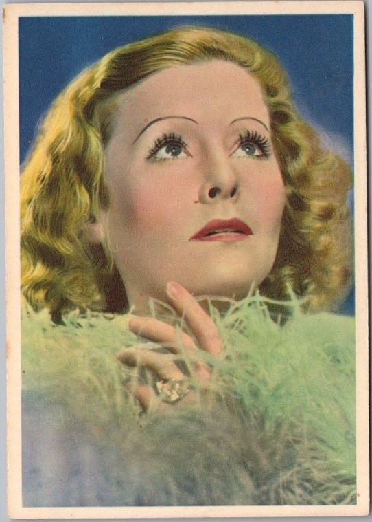 LILIAN HARVEY Movie Actress Postcard / De Reszke Cigarettes Advertising #20