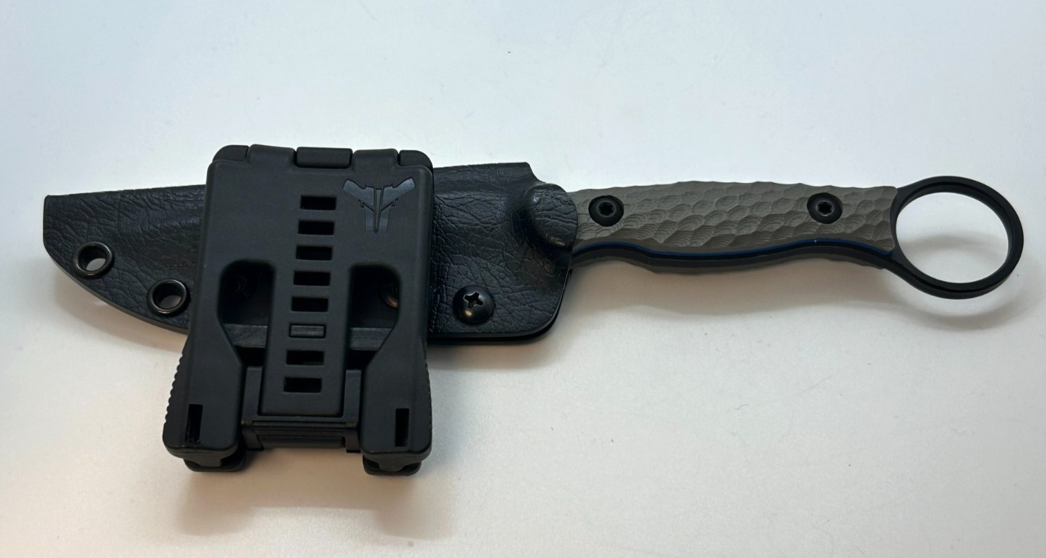 Toor Knives Anaconda USA 323 Knife W/ Sheath & Blade Tech Belt Attachment