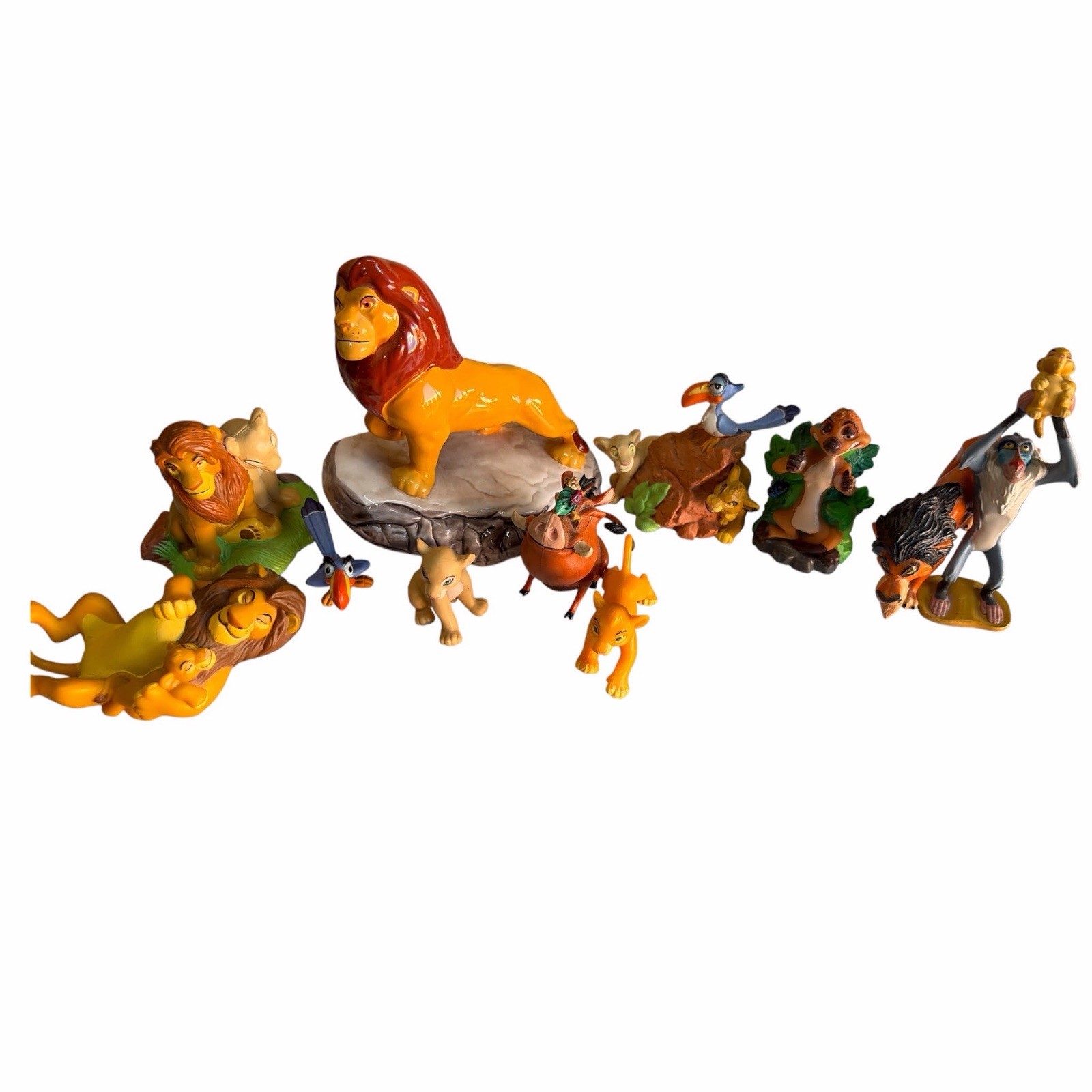 Vintage 1996 Disney Applause PVC Figure Lot of 9 Pocahontas Hunchback Figures