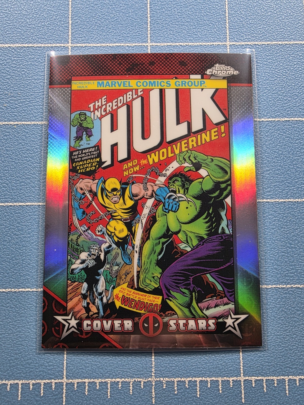 2025 Topps Chrome Marvel - The Incredible Hulk #181 CS-30 - Cover Stars