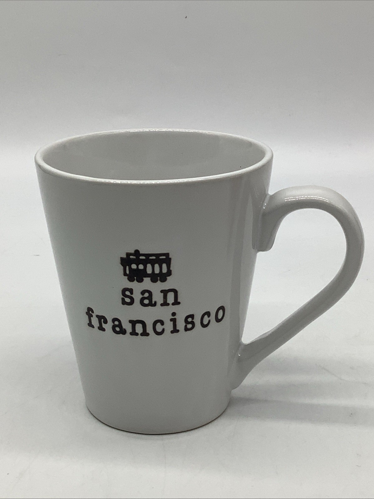 Vintage San Francisco Cable Car Souvenir Ceramic Coffee Mug