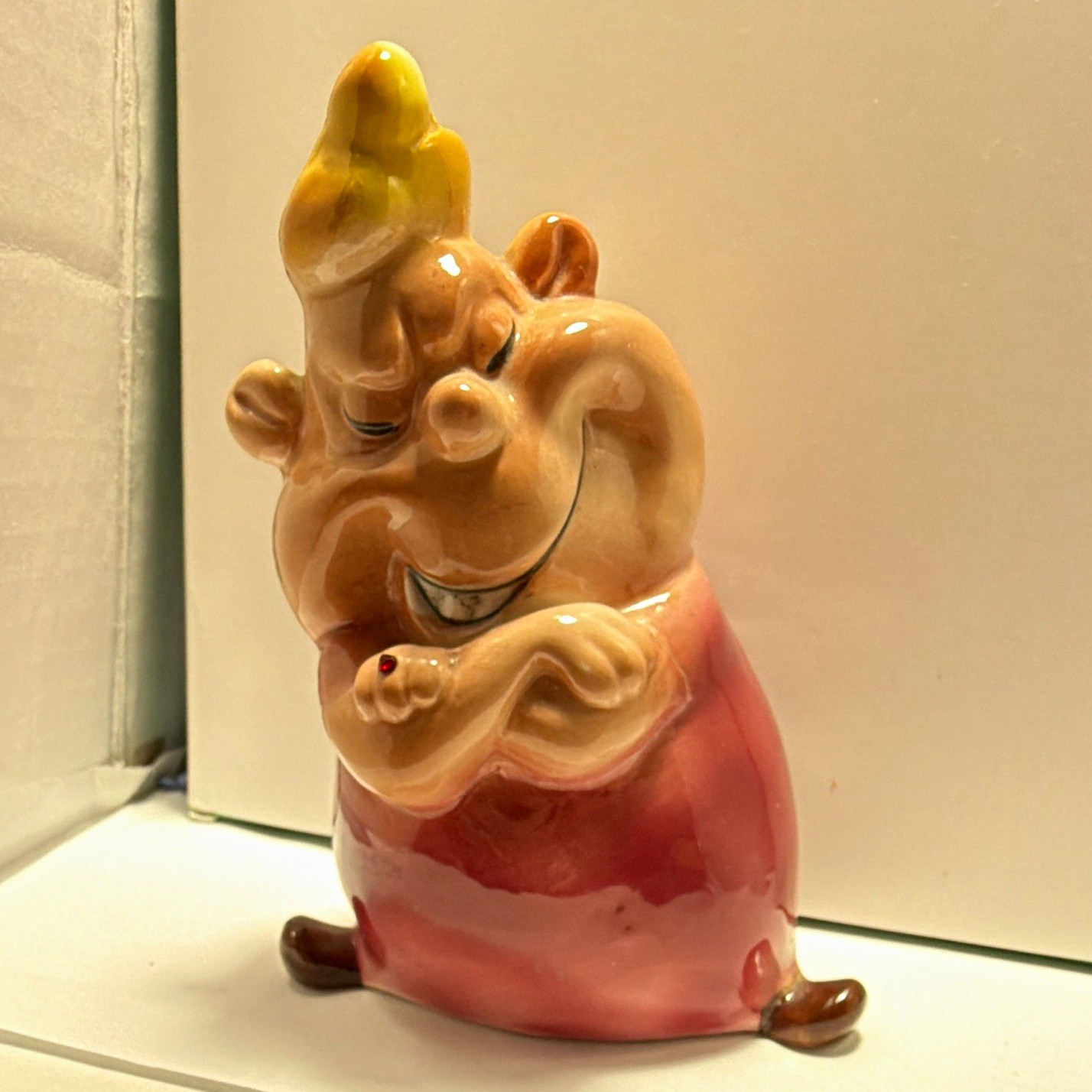 Vintage 1960's Kreiss Psycho Ceramics Smug Figurine