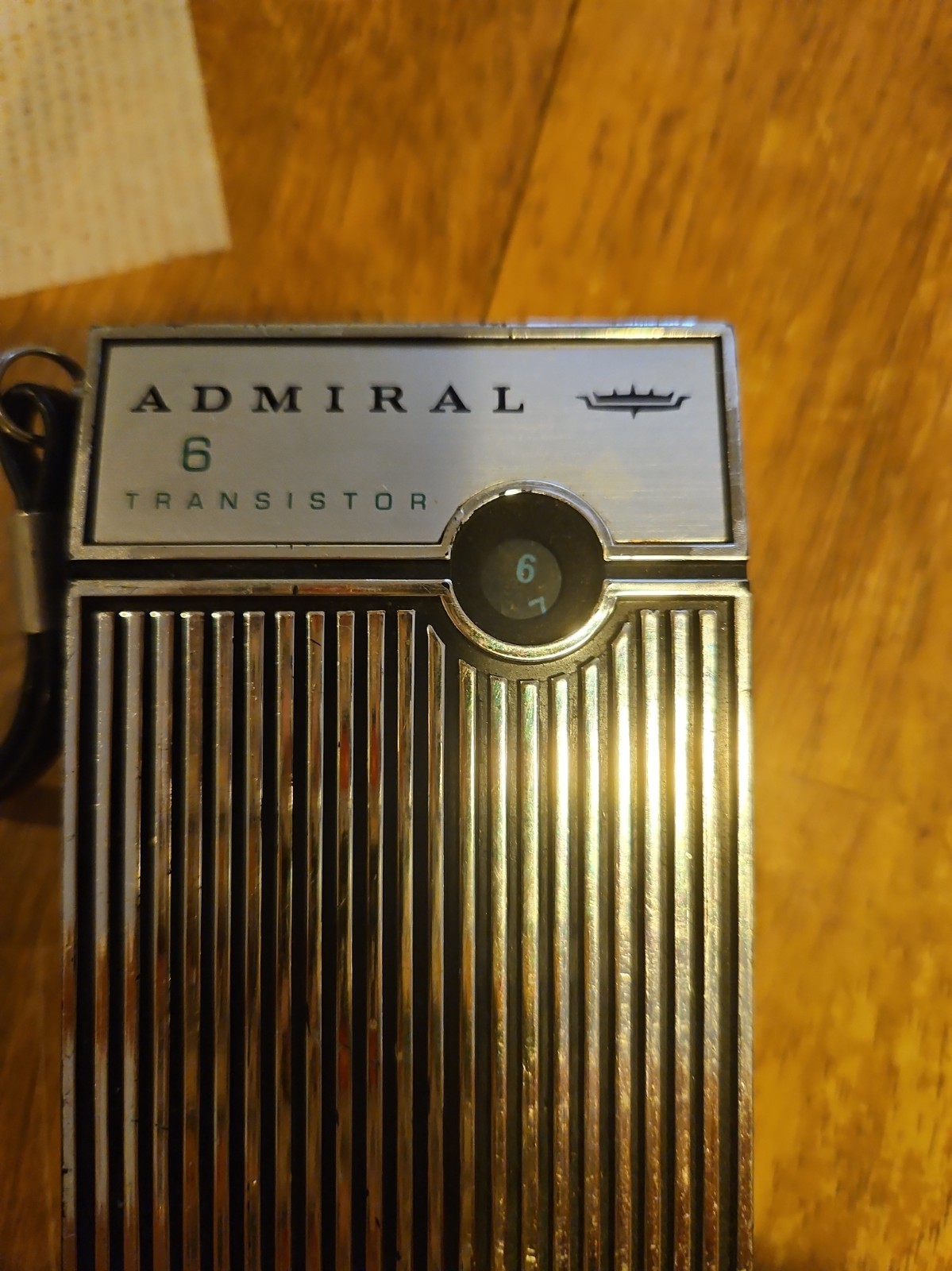 Vintage NOS Admiral 6 Transistor POCKET AM RADIO Mo. PR-11 w/ Original Box