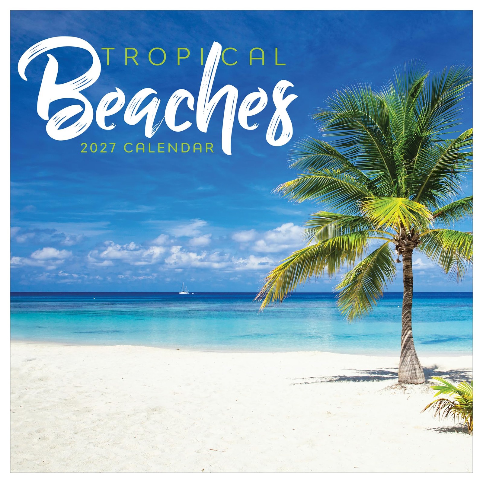 TF Publishing 2027 Tropical Beaches Mini Calendar - 7 x 7 inches | Premium Gl... TF Publishing 2027 Tropical Beaches Mini Calendar - 7 x 7 inches | Premium Gl...