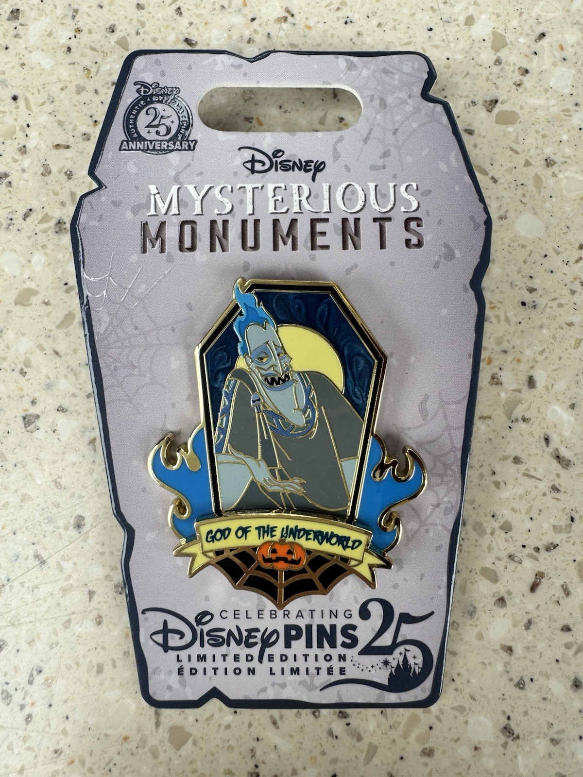 Hades Mysterious Monuments Limited Edition Pin