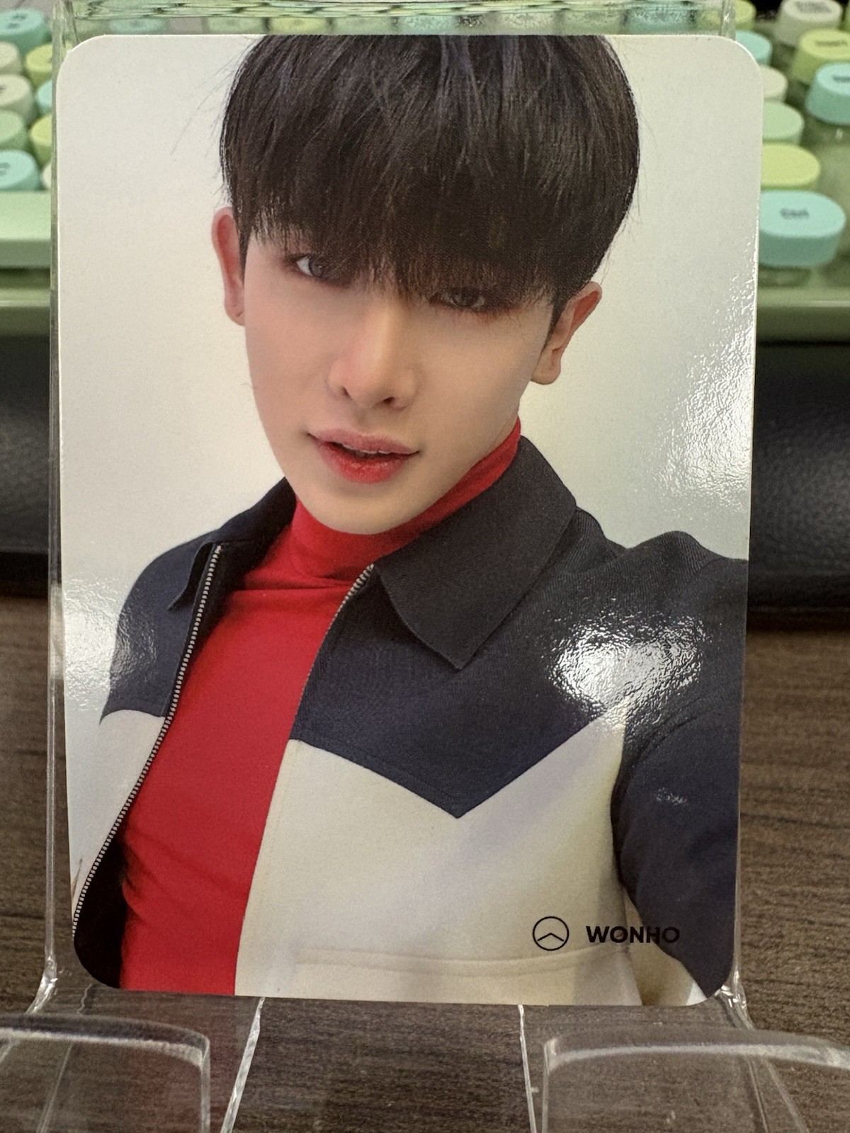 MONSTA X Mini 6th The Connect Dejavu Album Official Photocard  Type D : Wonho