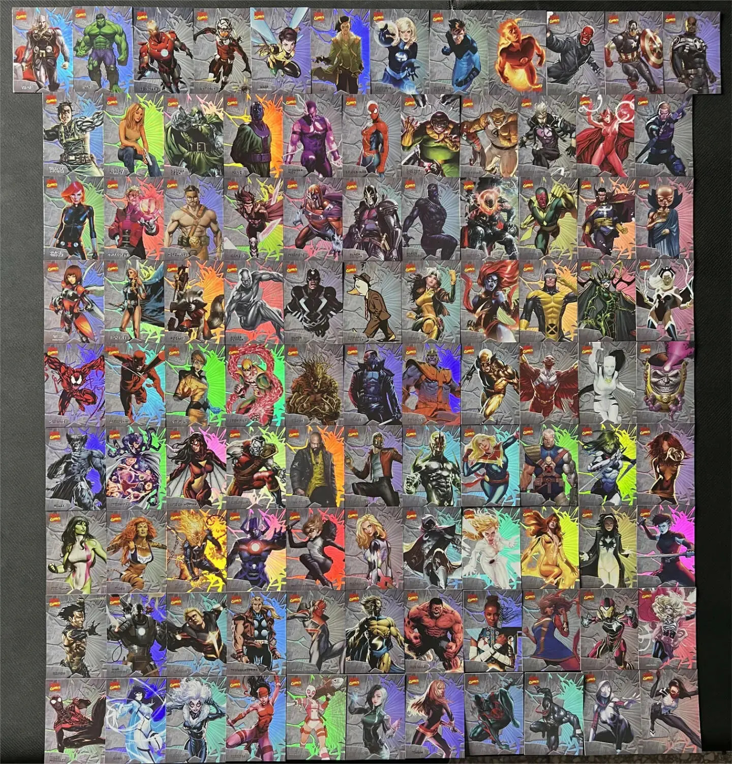2023 Finding Unicorn Marvel Evolution Spider Man Full Set 1-100 AN11