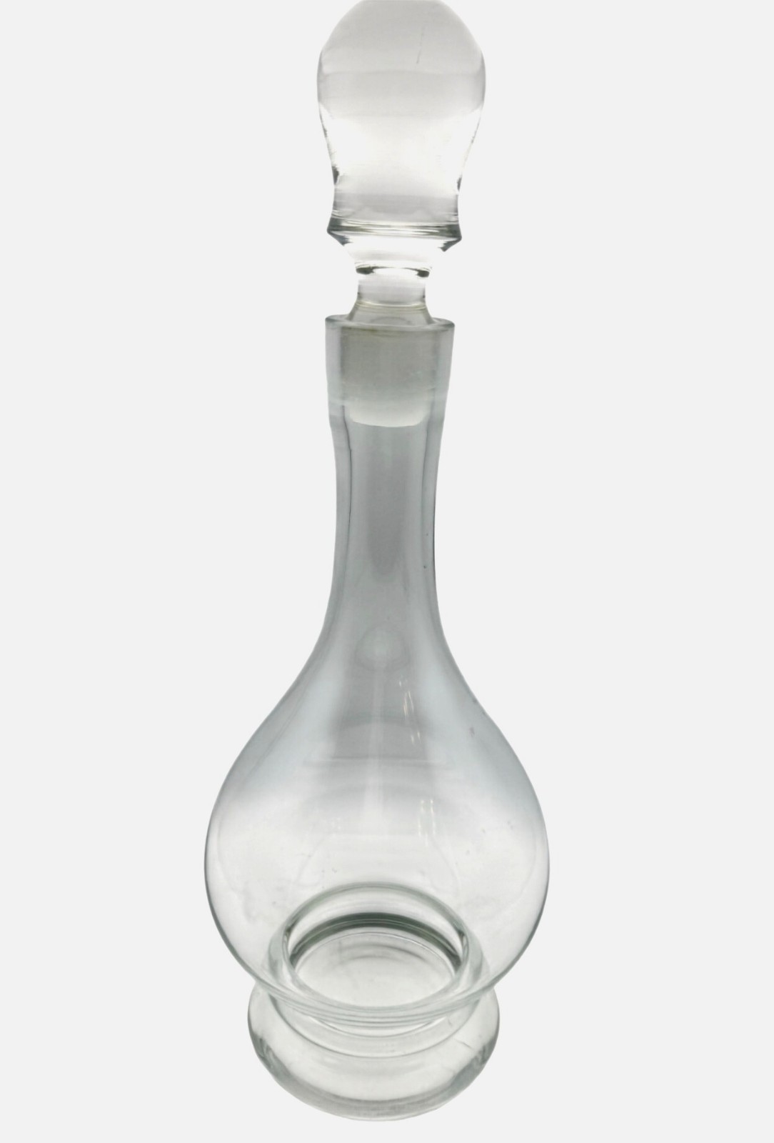 Vintage Glass Decanter & Stopper 15