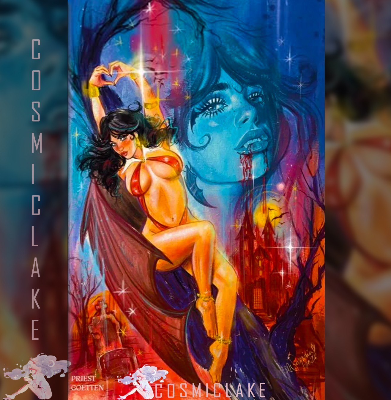 Vampirella #5 Suspria Exclusive Virgin Variant Ltd 250 Presale 8/26 ☆