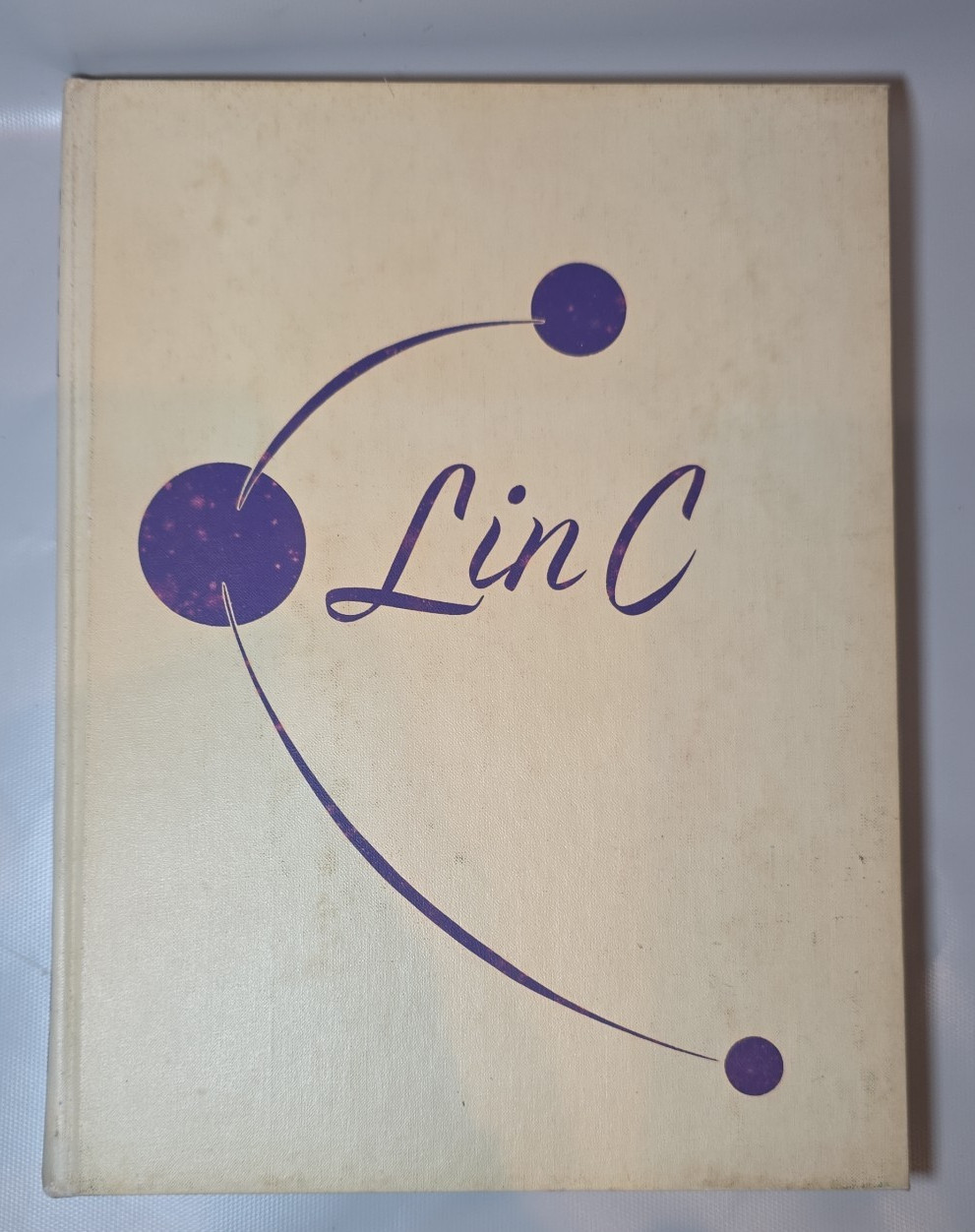 VTG 1957 U of E UE University Evansville College Yearbook Book Arad McCutchan\'s
