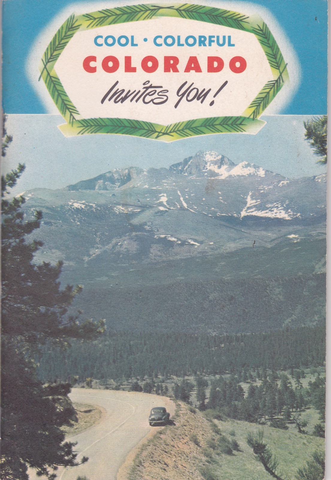 1950\'s Colorado State Tourism Informational Booklet