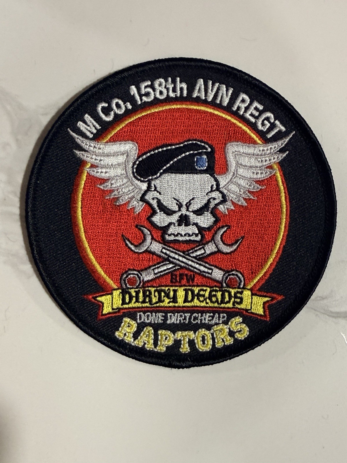 Original US Army M Company, 158th Aviation Regiment the “Raptors\