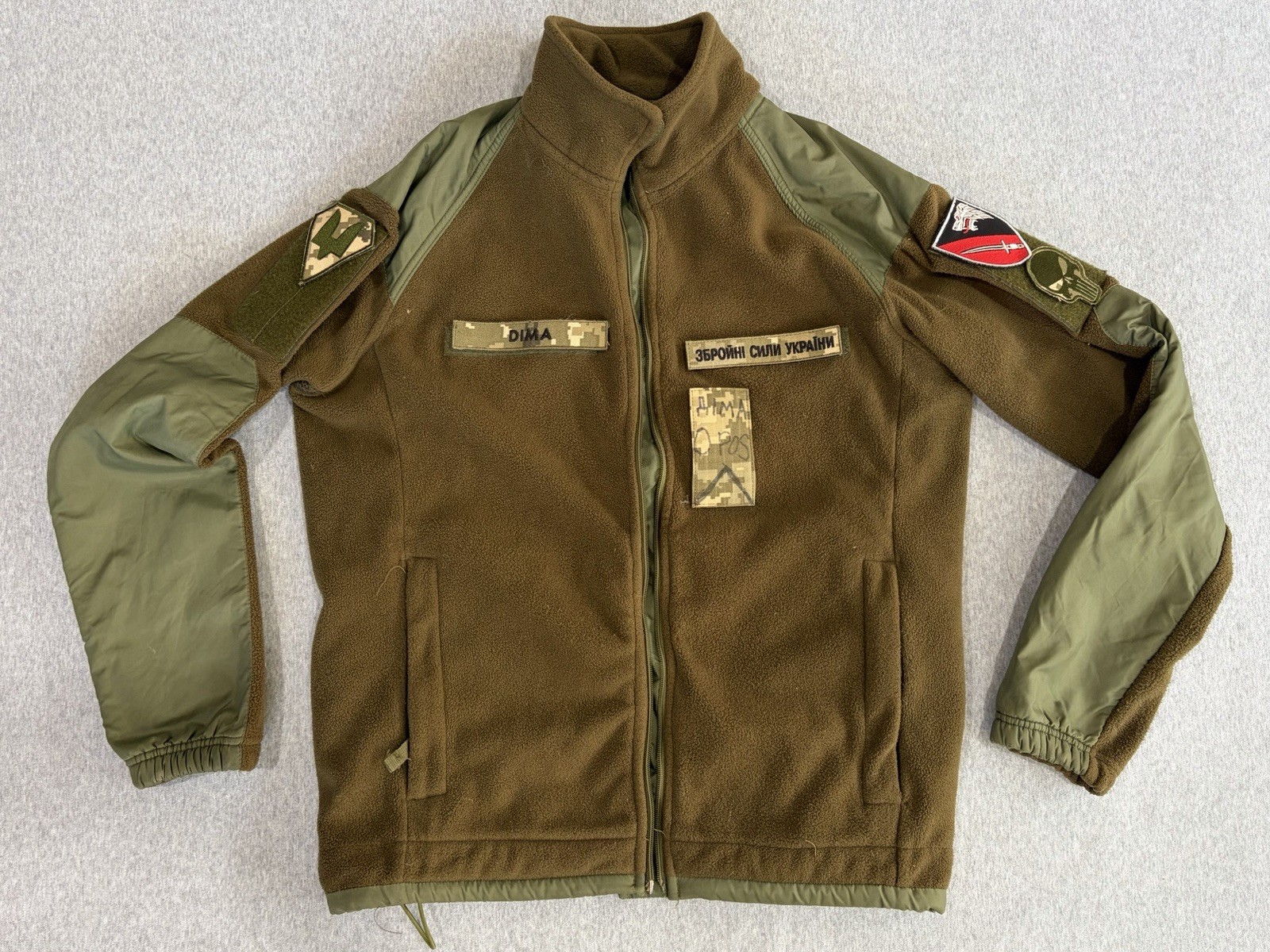 Ukrainian Special Forces 4th Special Purpose Regiment Ranger Fleece Dima Signed