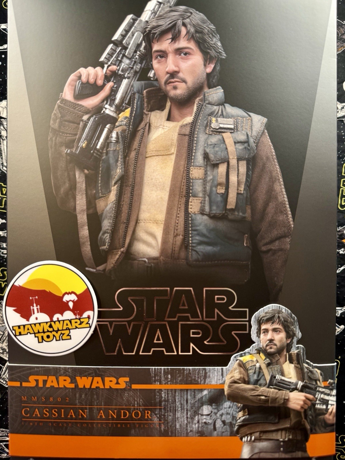 Hot Toys Rogue One A Star Wars Story Cassian Andor TMS802 1/6 Sideshow Disney