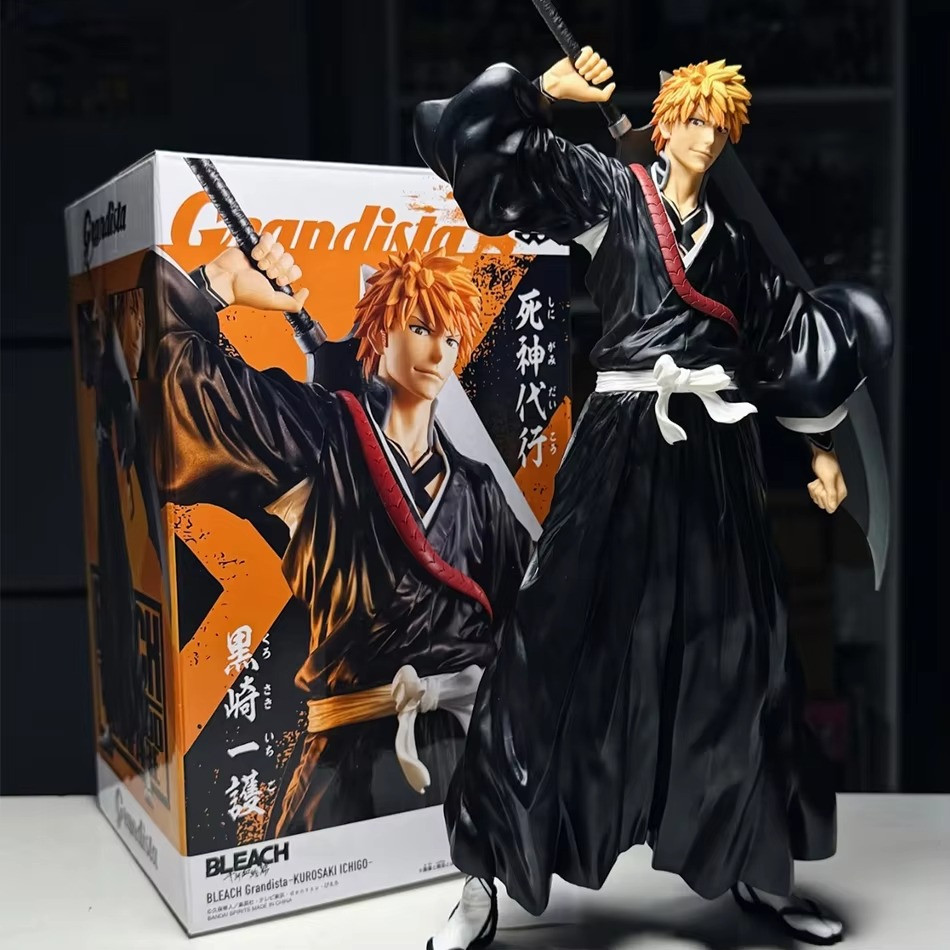 Anime Bleach Byakuya Ichigo Toushirou Action Figure PVC Model Gift Same Day 🚛✅