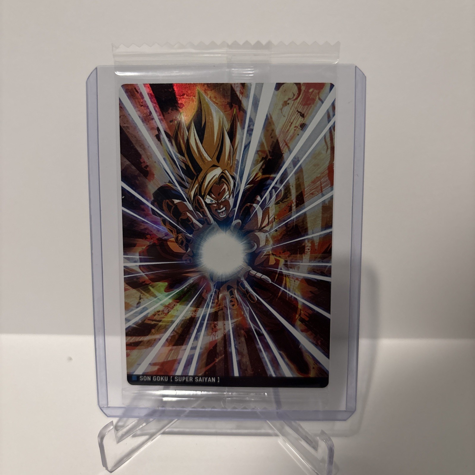 Son Goku Dragon Ball Wafer Card No.1-18 R Bandai Toei Shueisha Japanese