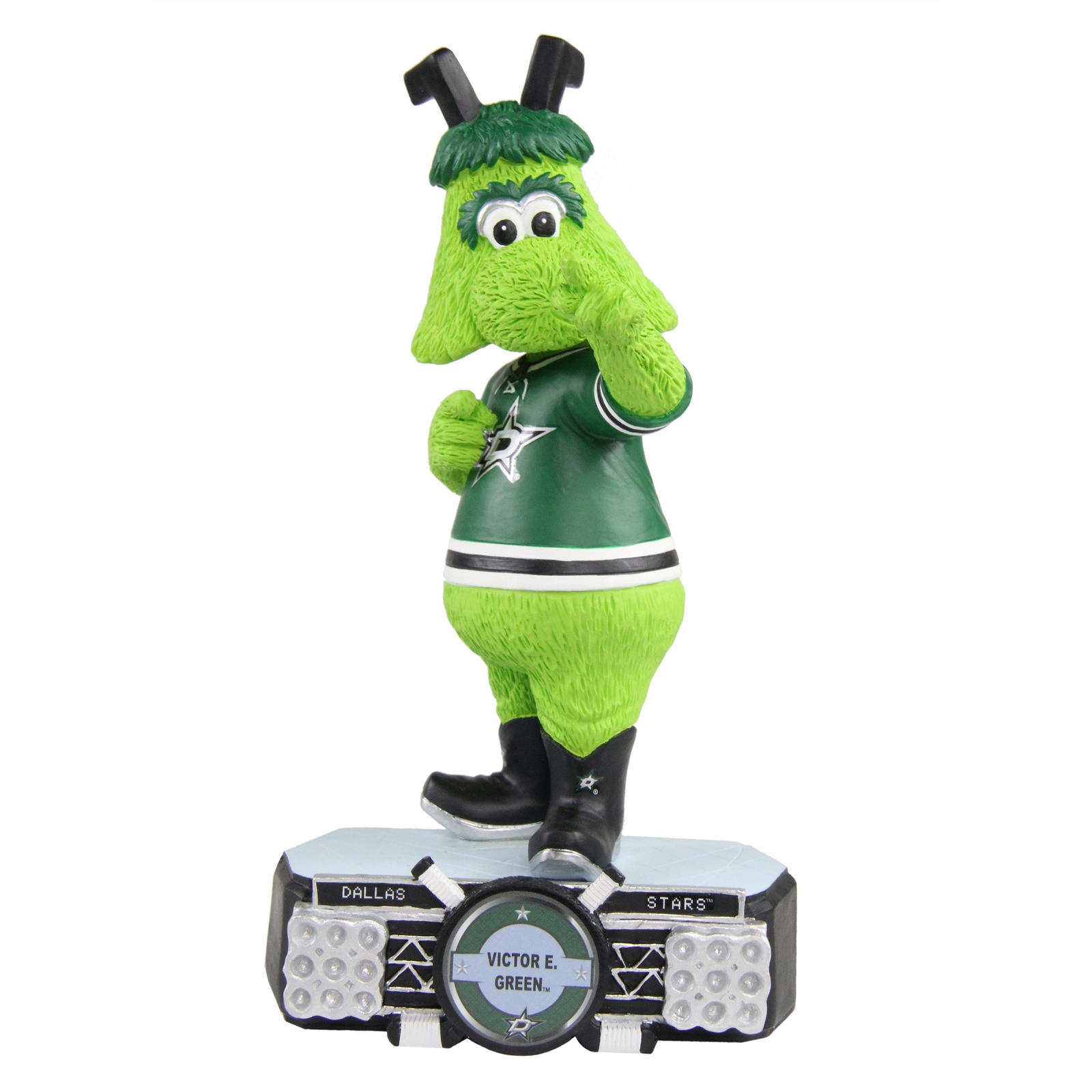 Victor E. Green Dallas Stars Stadium Lights Special Edition Bobblehead NHL