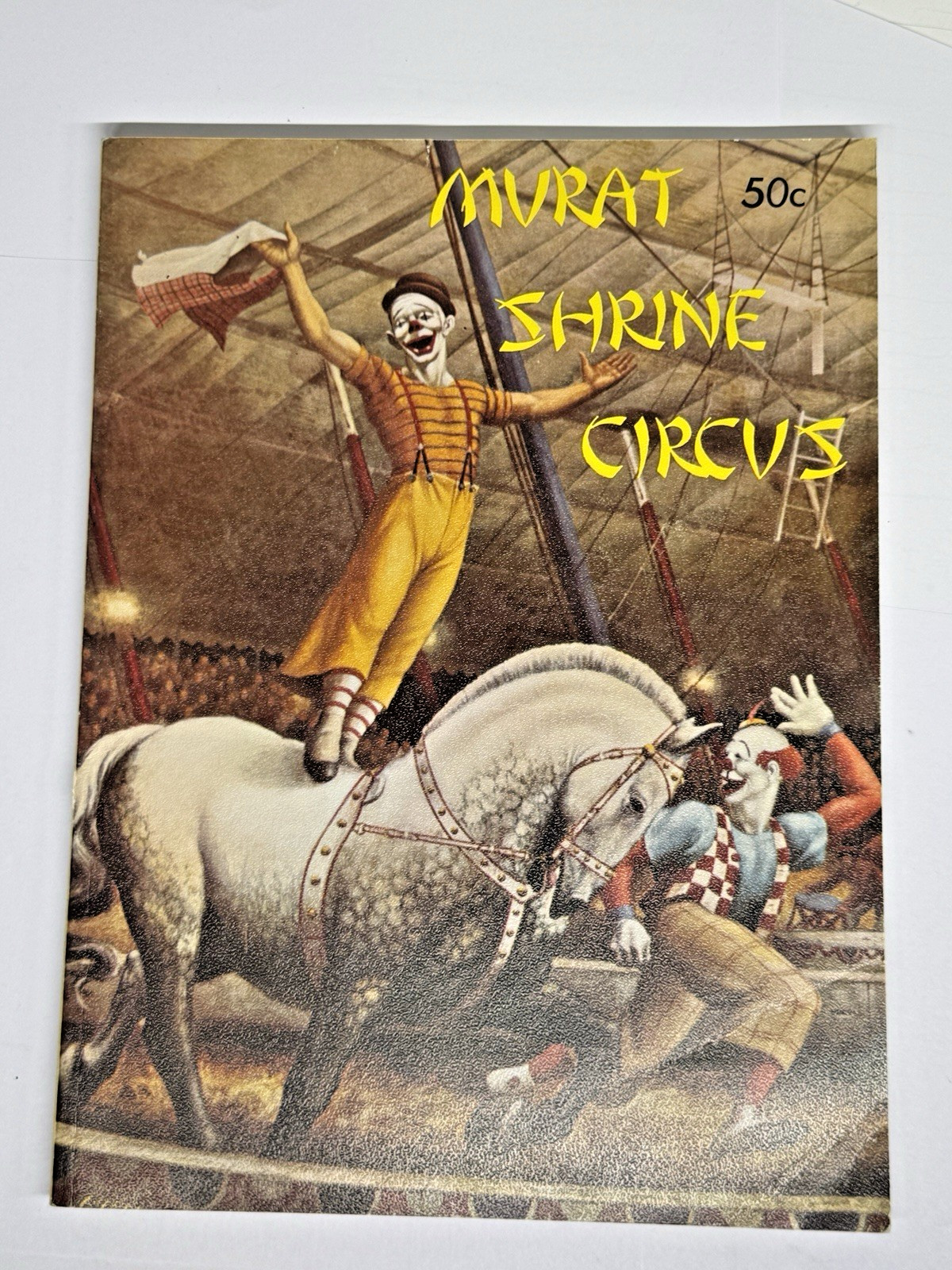 1971 MURAT SHRINE CIRCUS PROGRAM Indianapolis IN 26th Annual Freemasonry Ads
