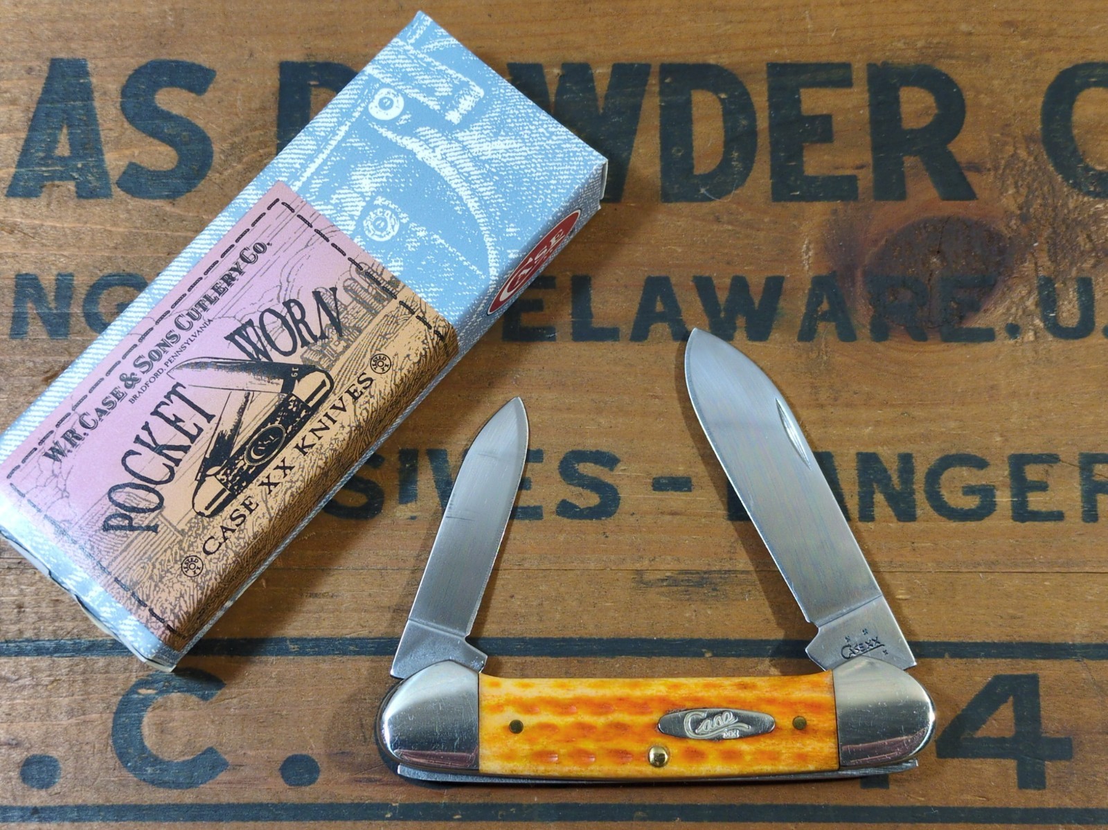 Case XX USA 62131 SS Pocket Worn Harvest Orange Canoe, 2006