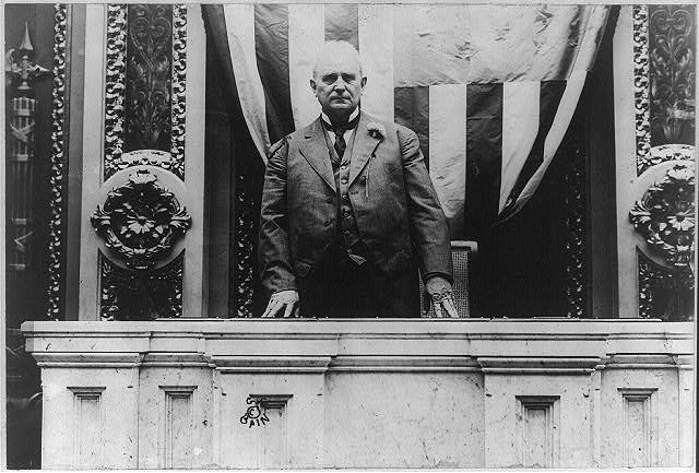 Photo:Champ Clark 1911 Speaker of the House Portrait Balcony