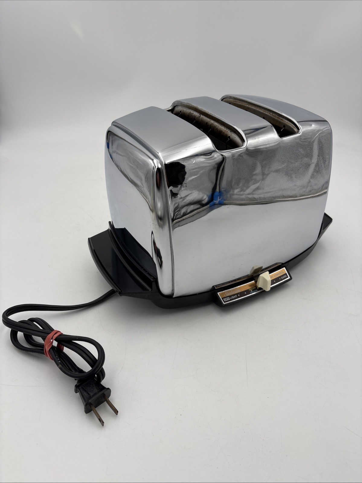 VTG Sunbeam Auto Drop Chrome Toaster 2 Slice 20-3 AG Tested & Working