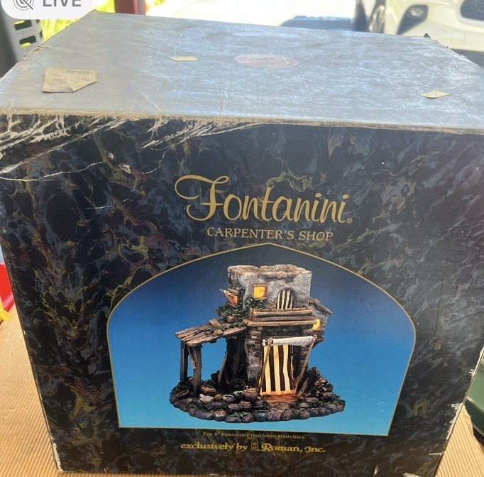Fontanini CARPENTER\'S SHOP Nativity Set 5\