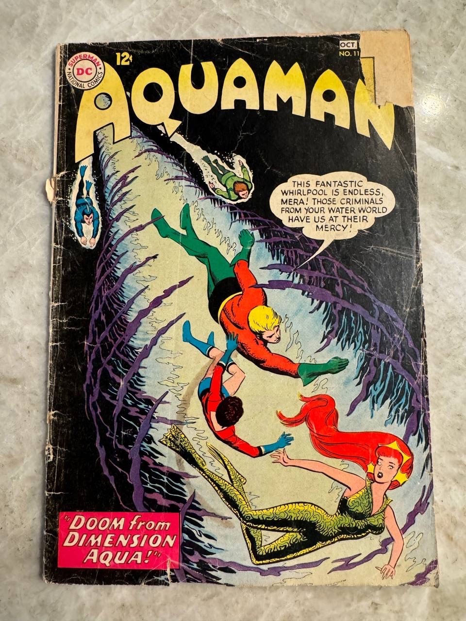 Aquaman #11 1963 DC Comic Silver Age F-G