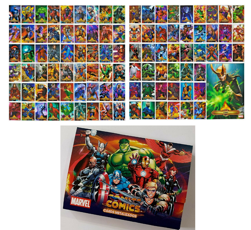 2019 Marvel Cards Full Set 116/116 + Case Peru Editrion Spider-Man Iron Man Hulk