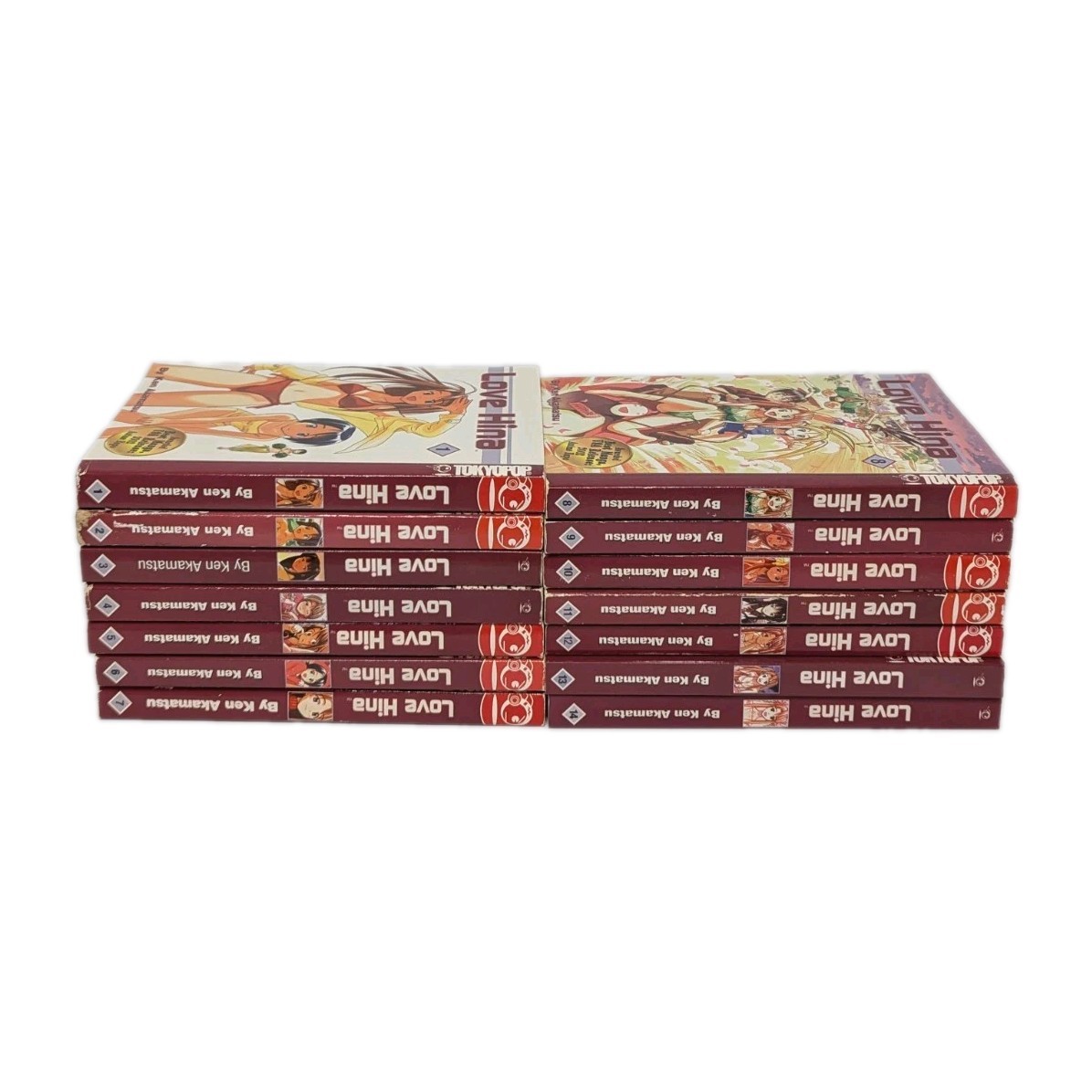 Love Hina Manga Vol. 1-14 Tokyopop Complete Series English Ken Akamatsu