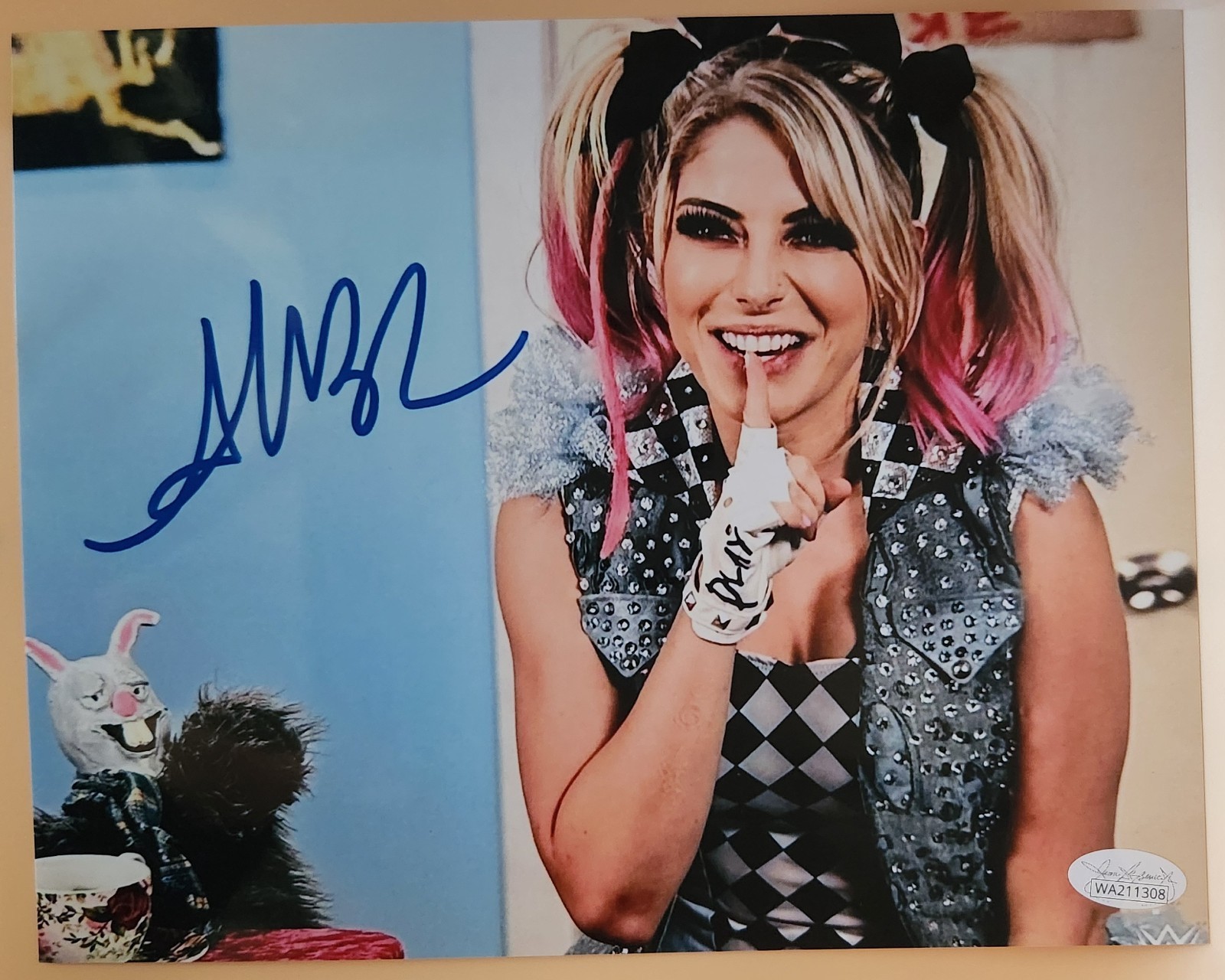 Alexa Bliss  Signed 8x10 Authentic  Photo - Autograph with Tamper Proof JSA