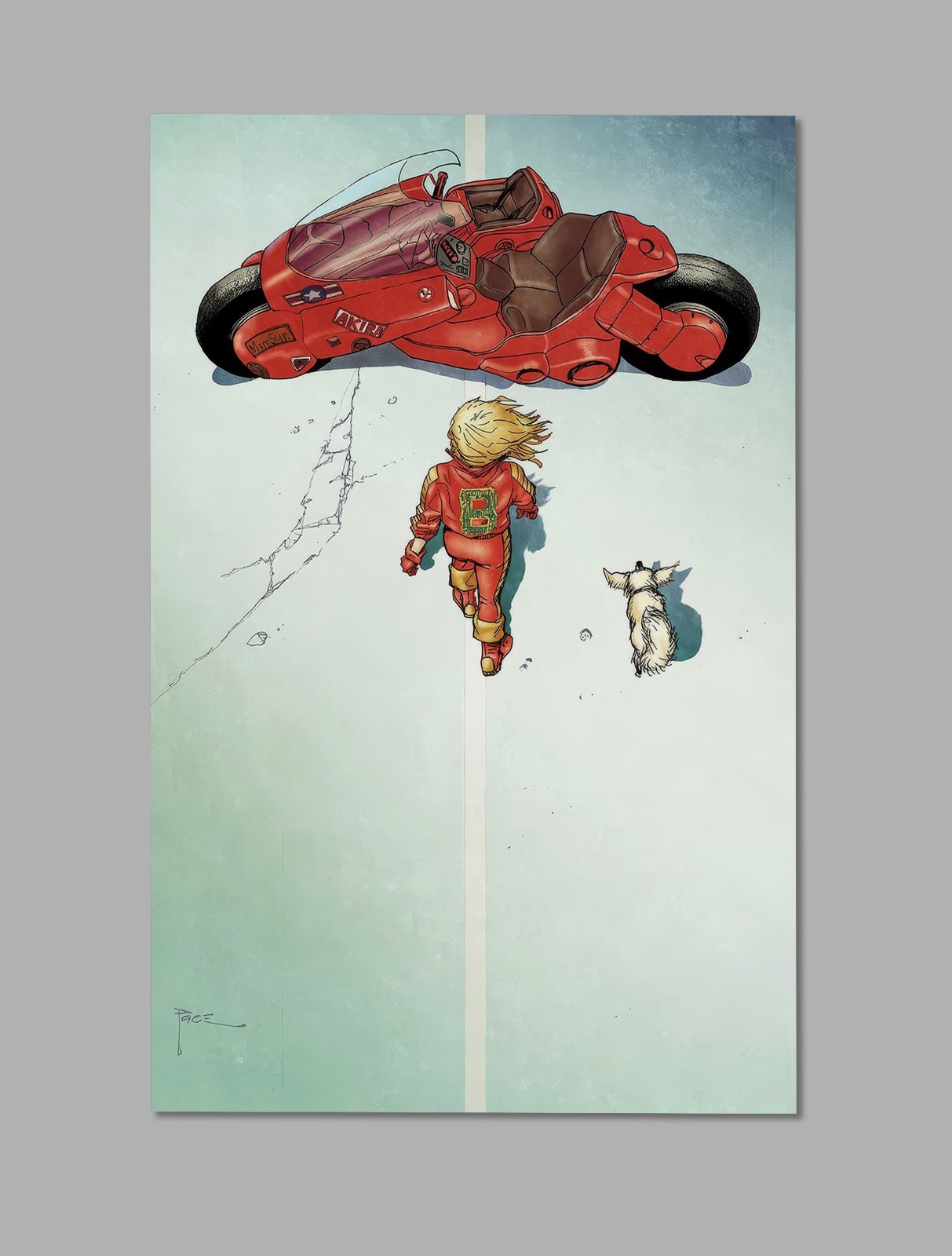 Barbarella #5 Akira Homage Cover Wall Art Print 11