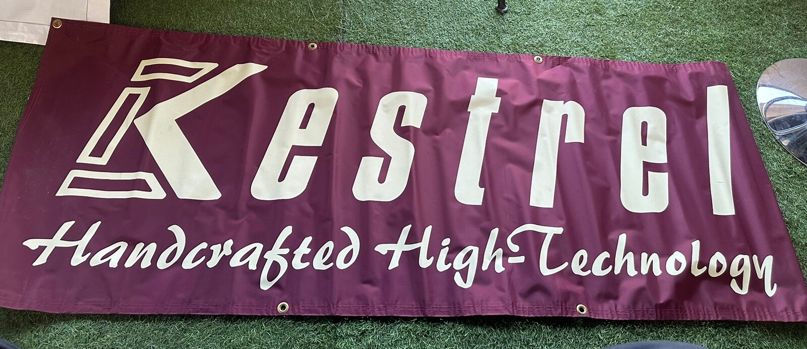 Vintage KESTREL Banner Road Bike Sign Bicycle 25