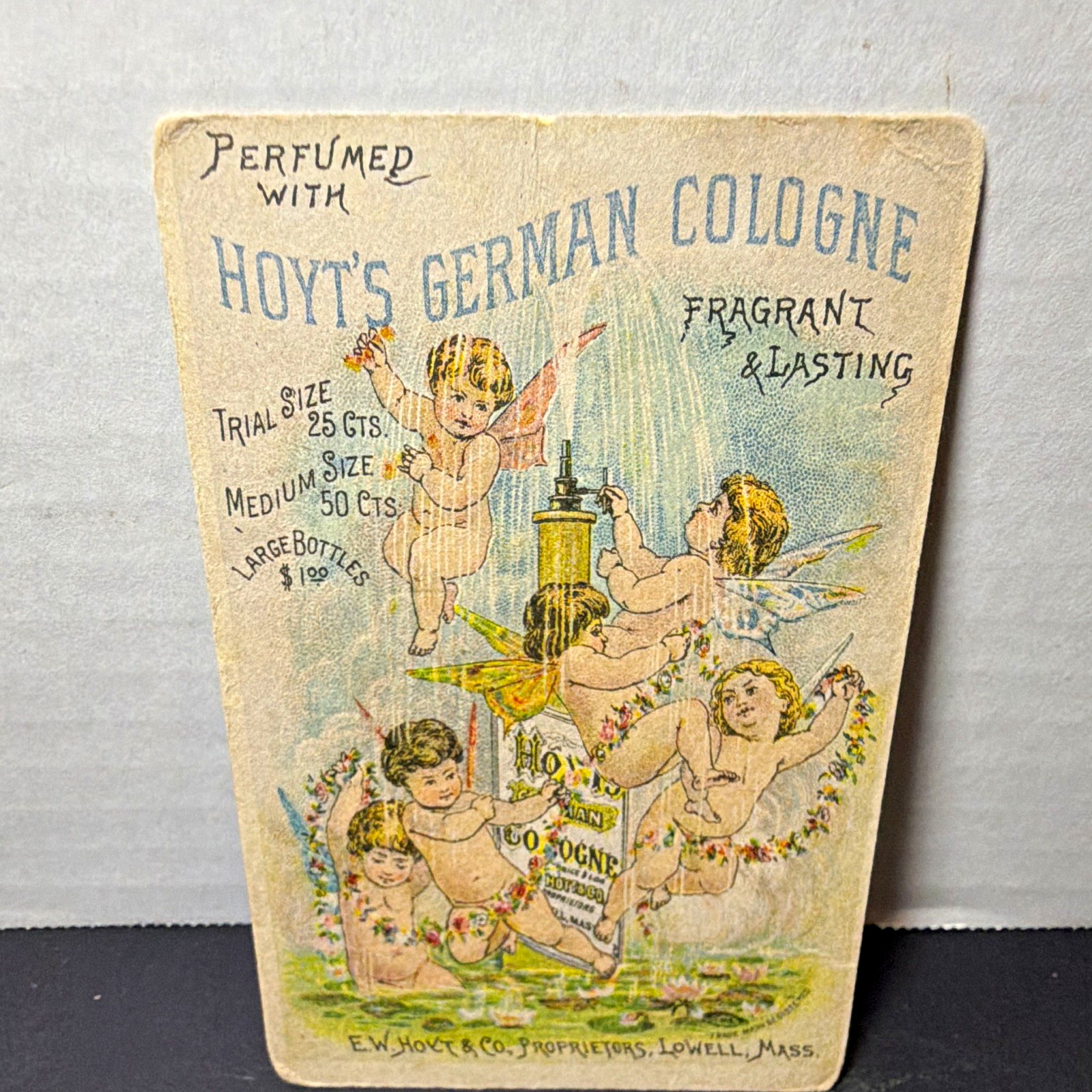 Hoyt's Perfumed Perfume & Cologne Advertising Litchfield Illinois