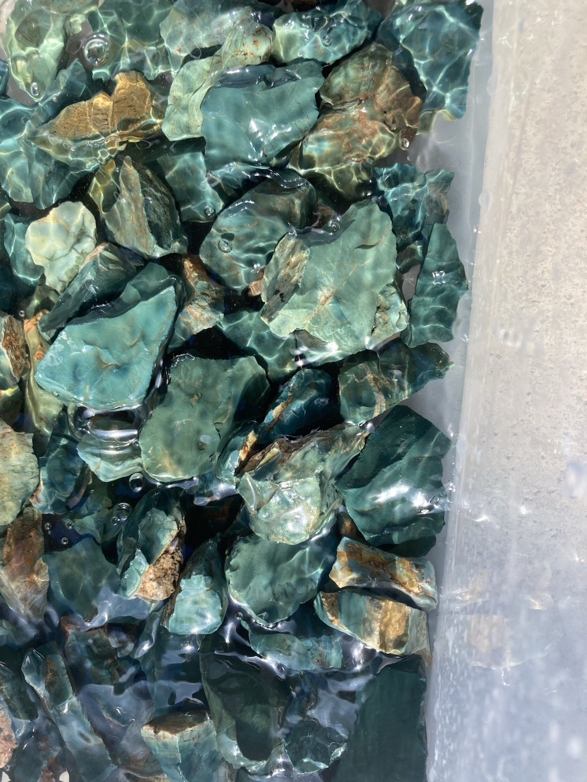 Rare central Oregon old stock Skaggs jasper AAA grade gem quality 6 lb lot