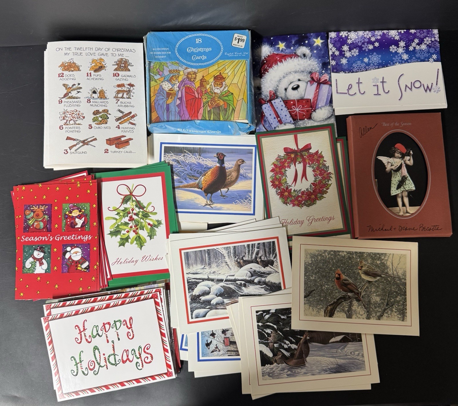 Greeting Cards Various Occasions Used And Unused, Lot Of 150/ *31