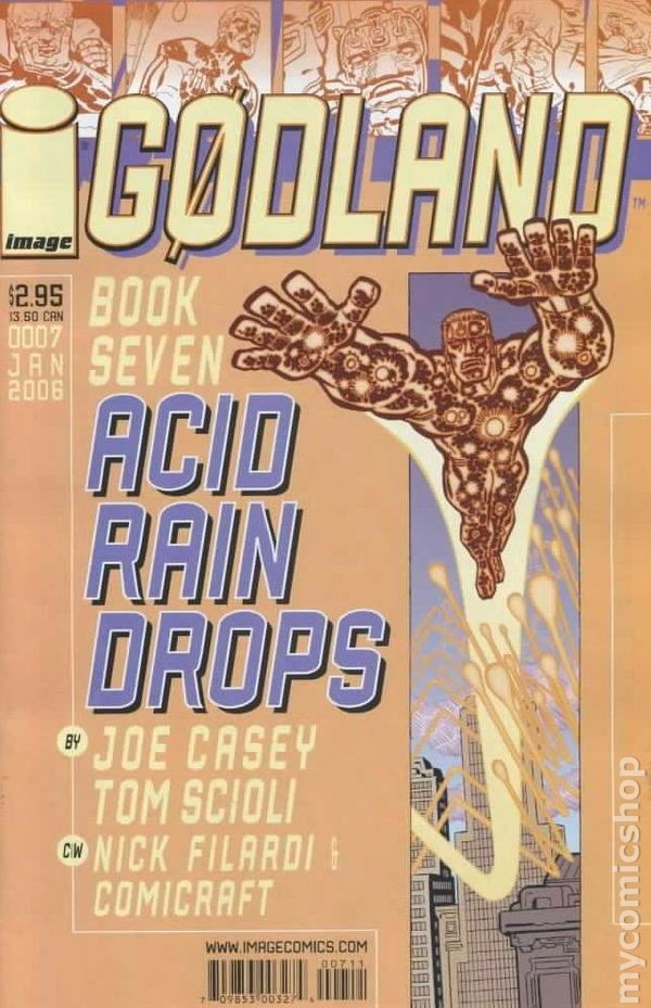 Godland #7 FN 2006 Stock Image