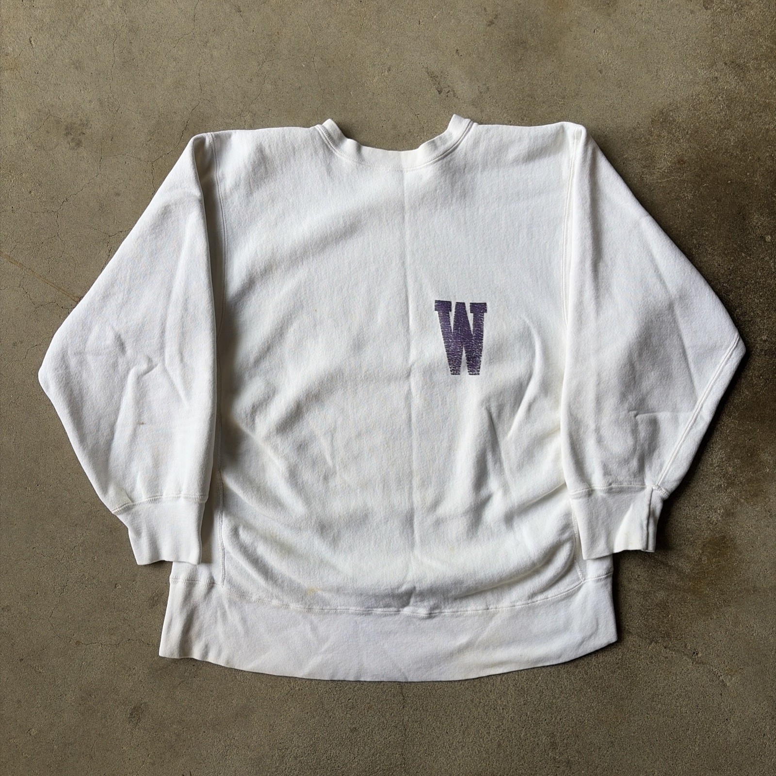 Vintage 80s Champion Reverse Weave Williams College Sweatshirt Size XL USA Made