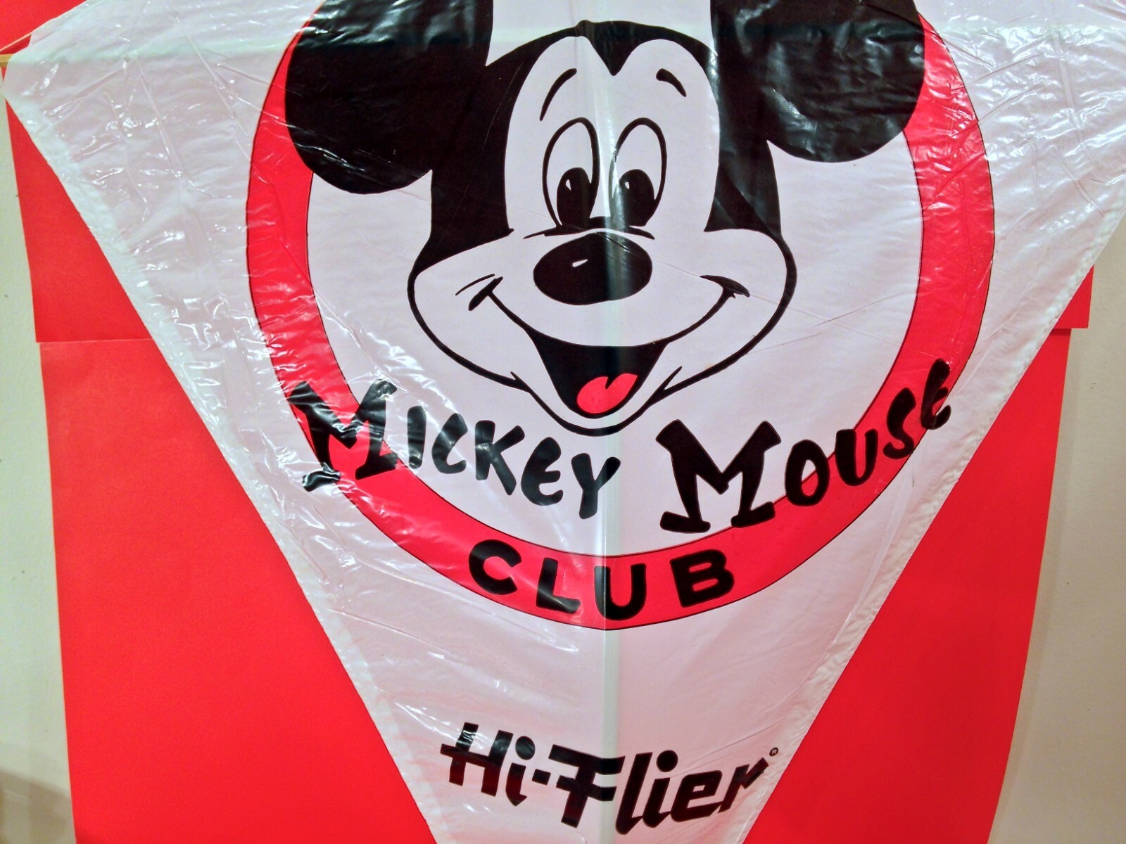 Vintage 1970's Hi Flier Mickey Mouse Club Kite Unused Rare