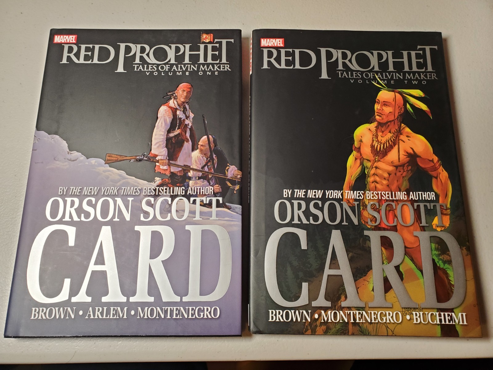RED PROPHET Tales Of Alvin Maker HARDCOVER Book Volume 1 & 2 - Orson Scott Card