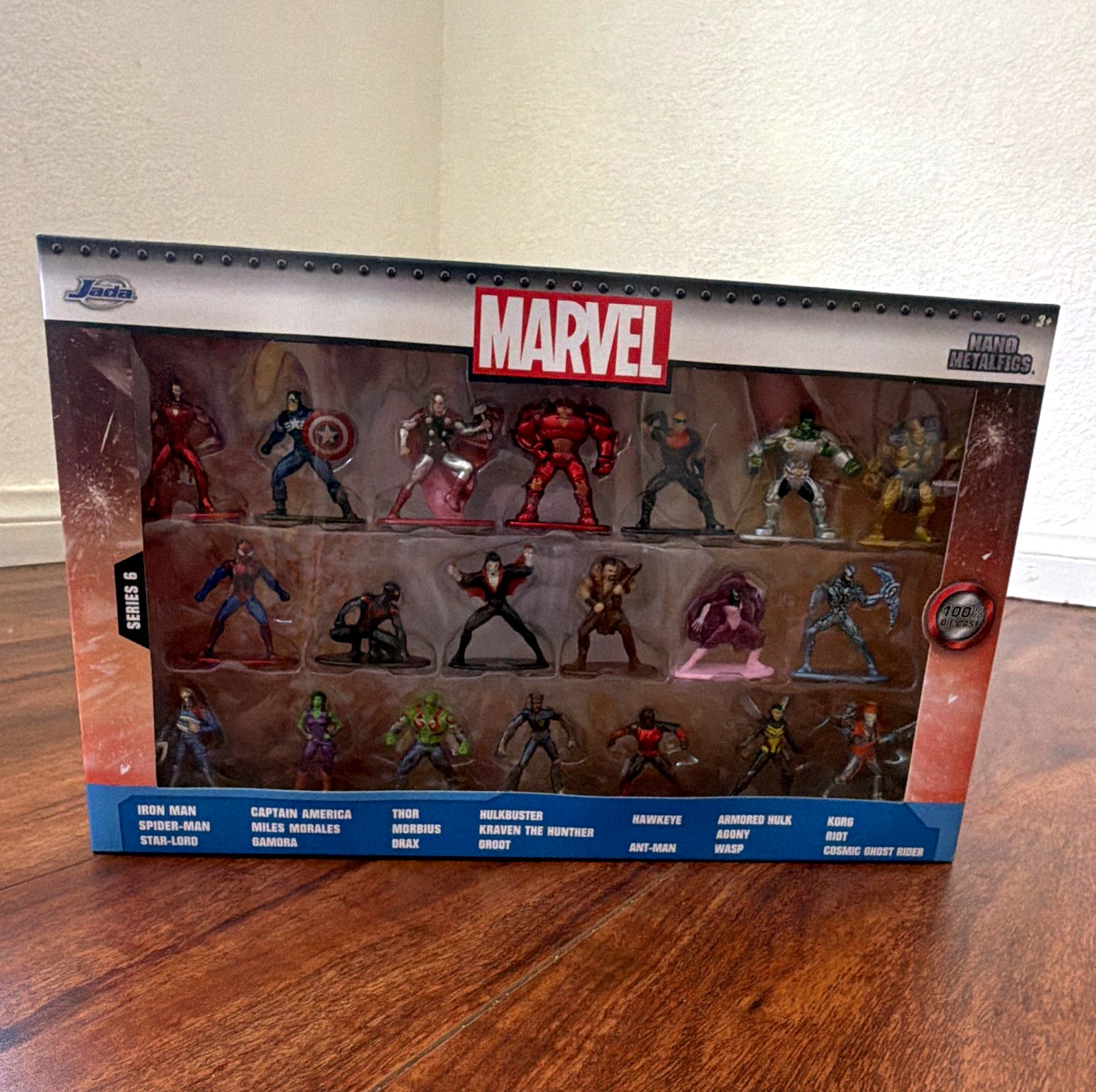 Jada Toys Marvel Nano Metalfigs Series 9 20-Pack Die-Cast Metal Figurines