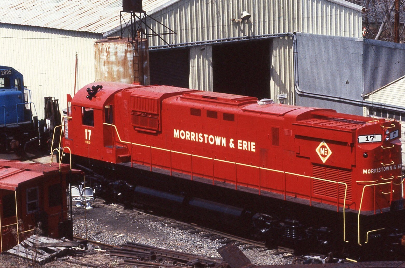 Duplicate Train Slide Morristown & Erie  #17