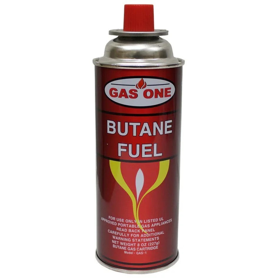 GasOne Butane Fuel Canister 8oz / 227g New