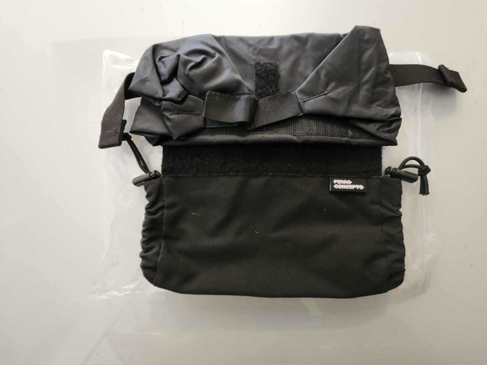 Ferro Concepts Roll 1 Trauma IFAK Black Medical Pouch, FC-PO-ROLL11-NS