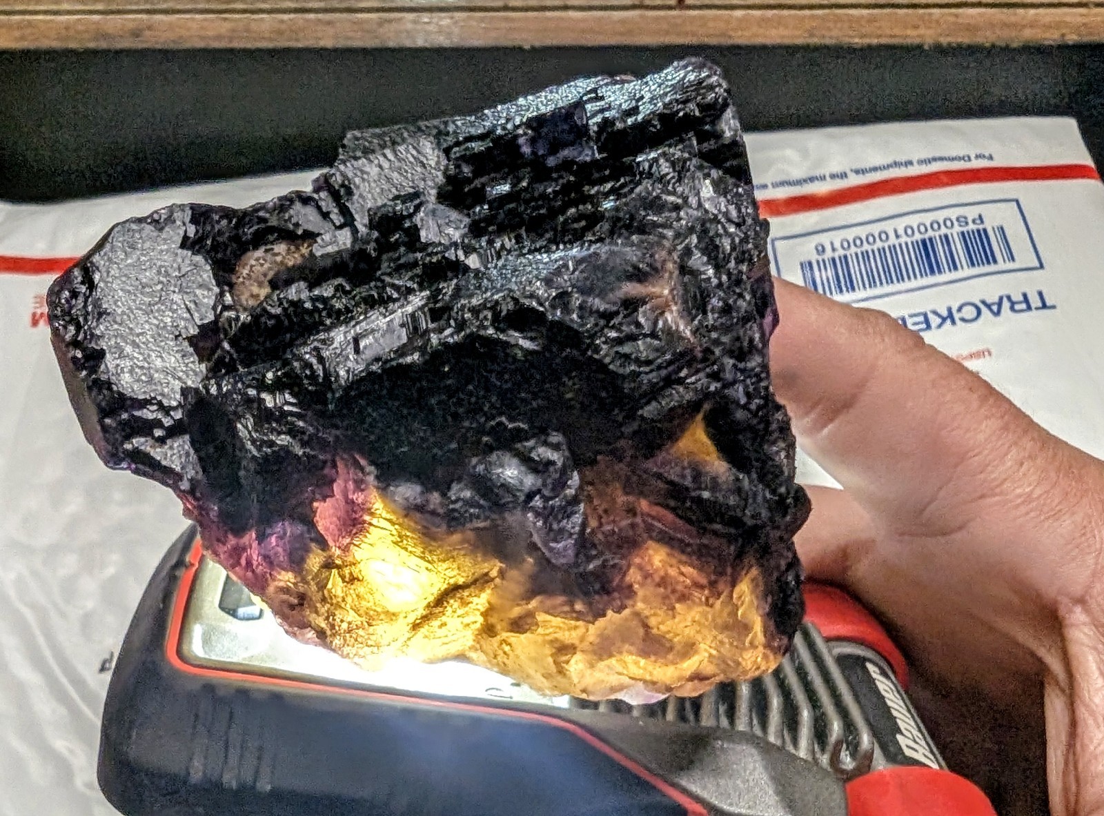 Dark Purple Fluorite Cubed Crystal Specimen Cave‑In‑Rock Hardin Co, IL Natural