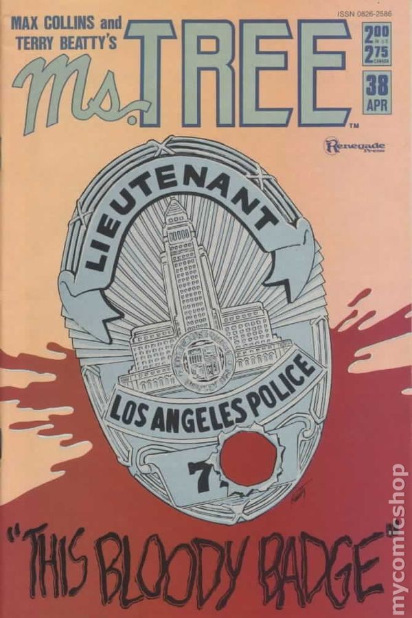 Ms. Tree Thrilling Detective Adventures #38 VG/FN 5.0 1987 Stock Image Low Grade