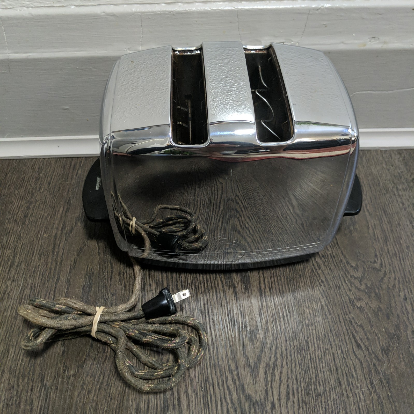 Vintage 1950\'s Sunbeam Toaster T-20B Radiant Control Chrome Art Deco Auto Tested