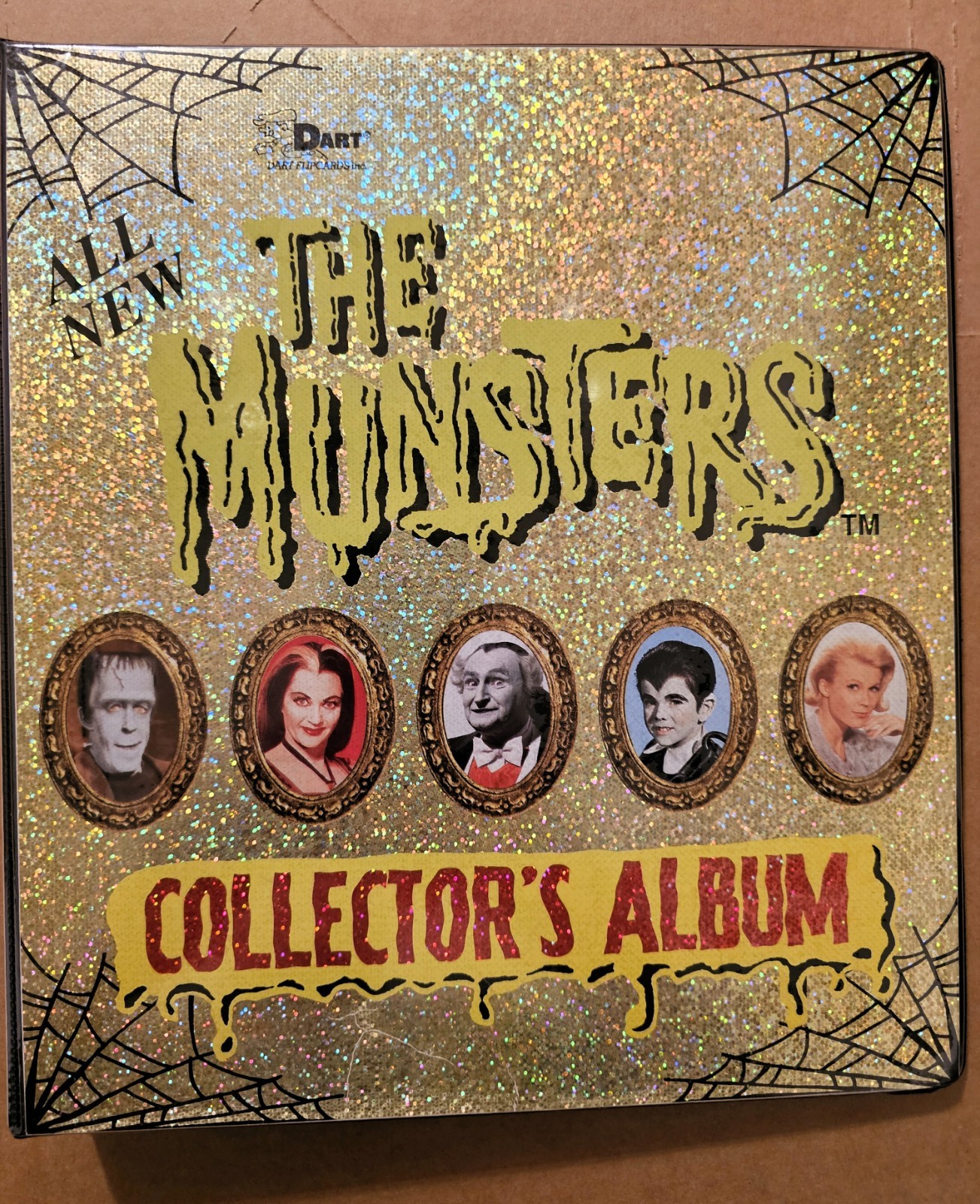 1997 Dart The ALL NEW Munsters Complete Set 1-72 in Collectors Album Binder RARE