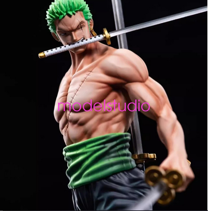 AN Studio One Piece Roronoa Zoro Model Pre-order Painted H31cm Collection