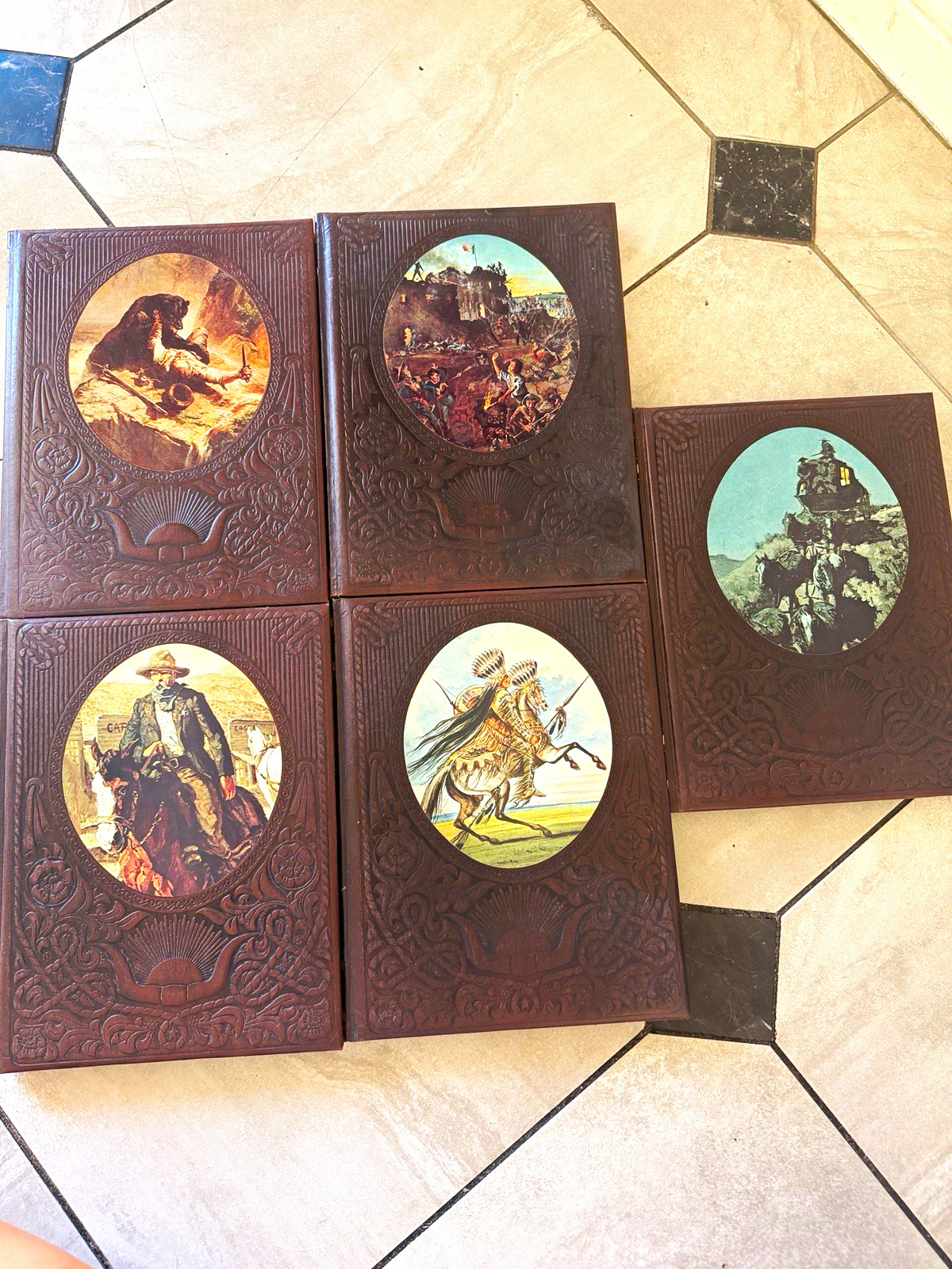 The Old West 5-Volume Book Set: Great Chiefs, Gunfighters, Frontiersmen