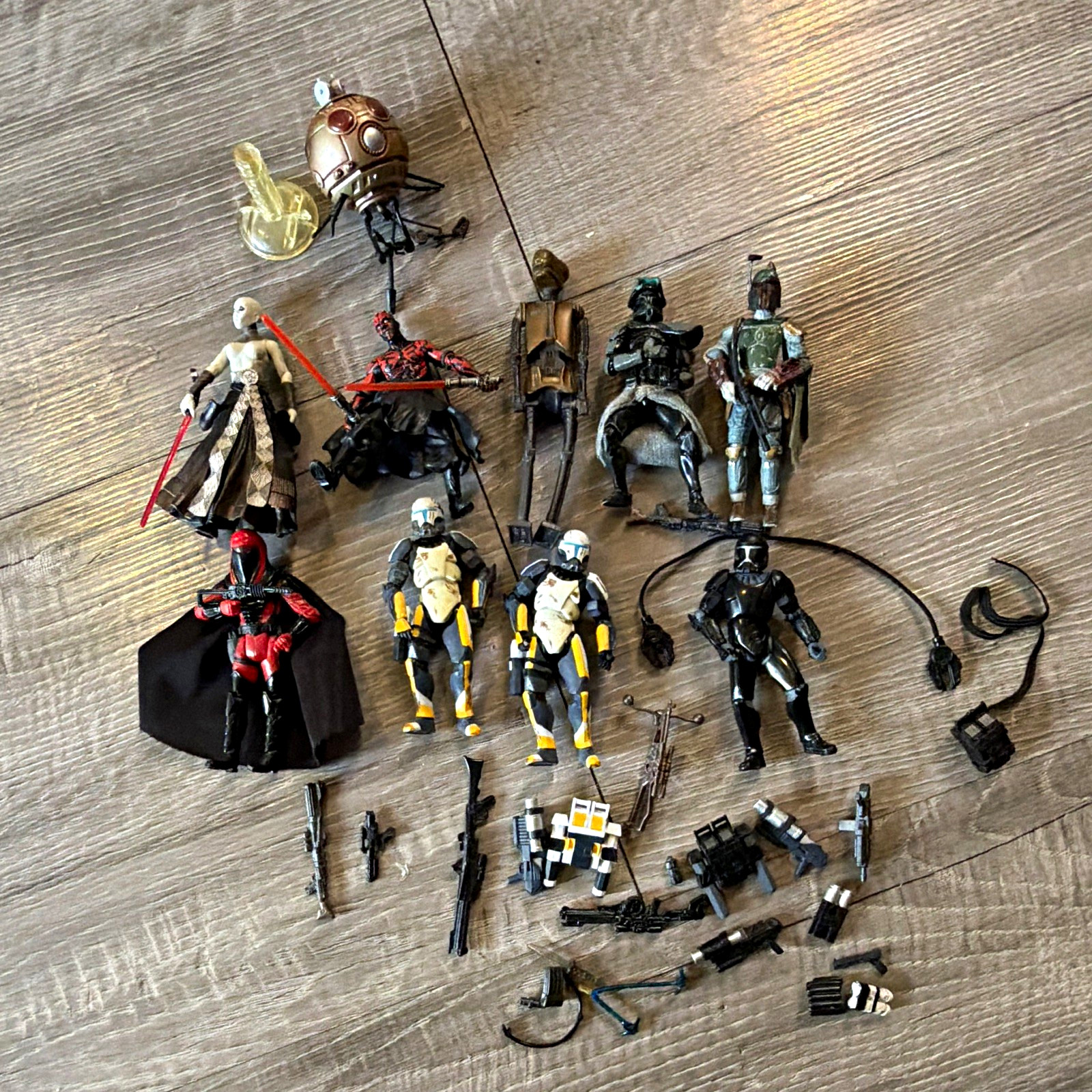 Star Wars Action Figure Lot 3.75\